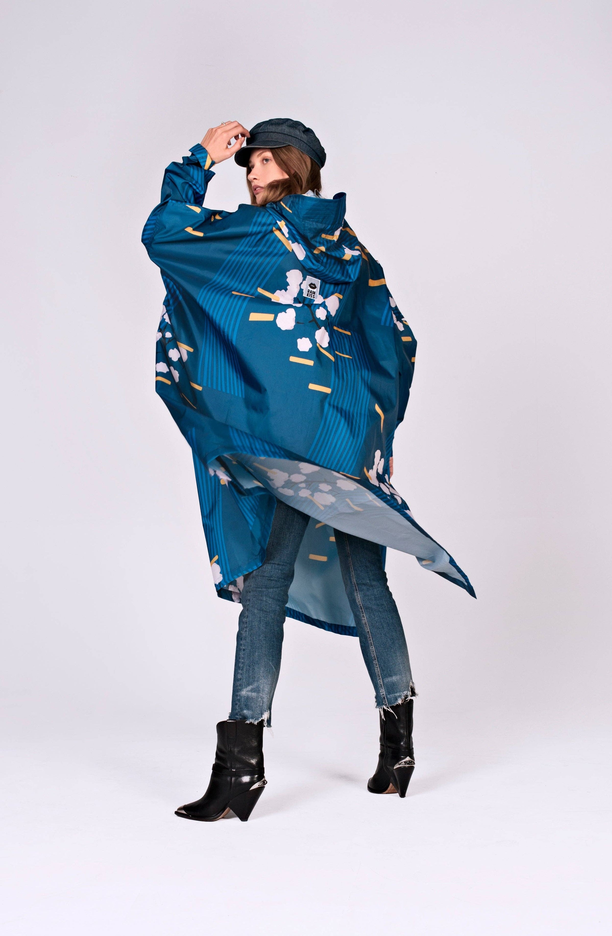 Japanese rain poncho clearance