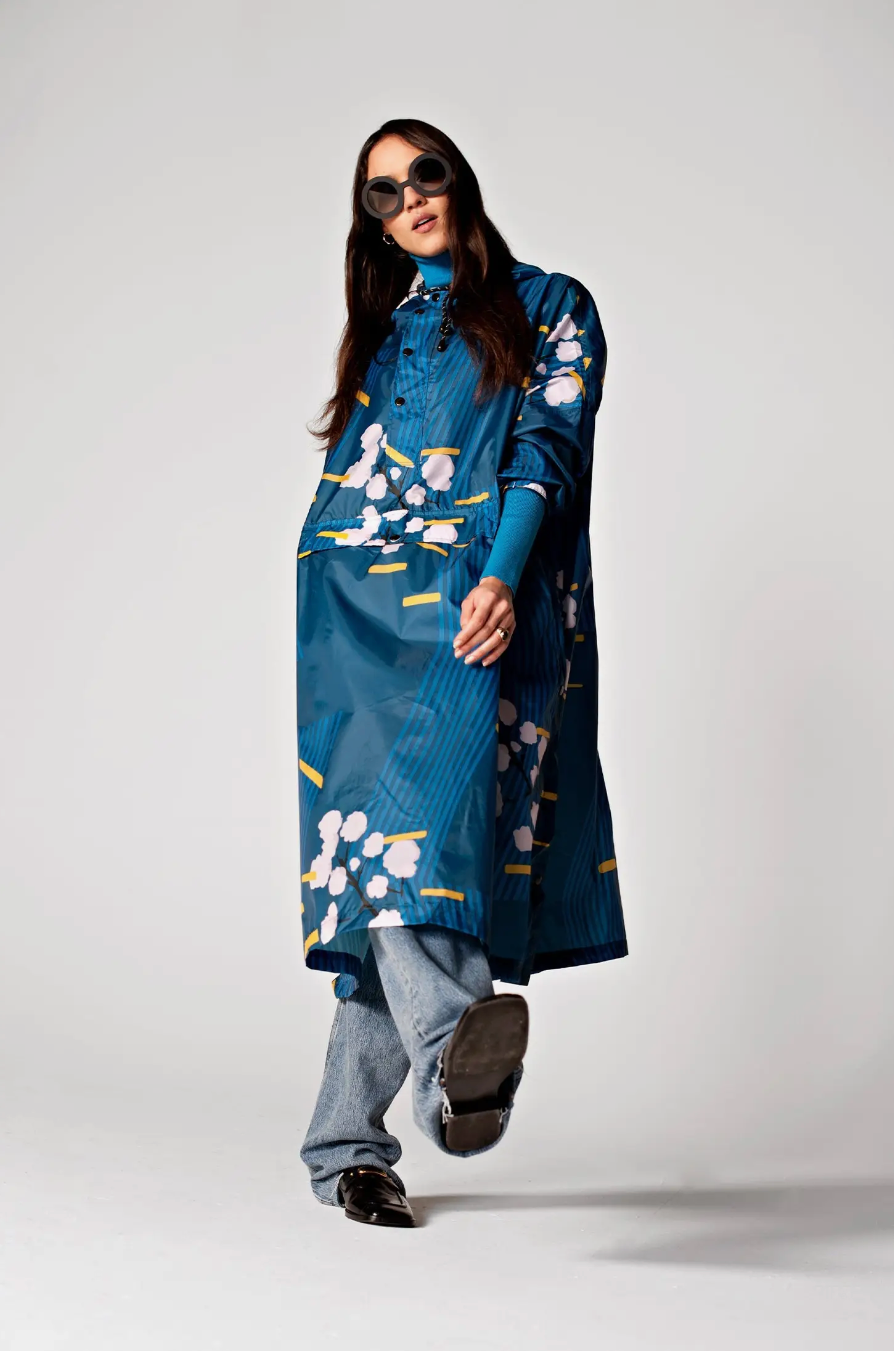 Japanese rain poncho online