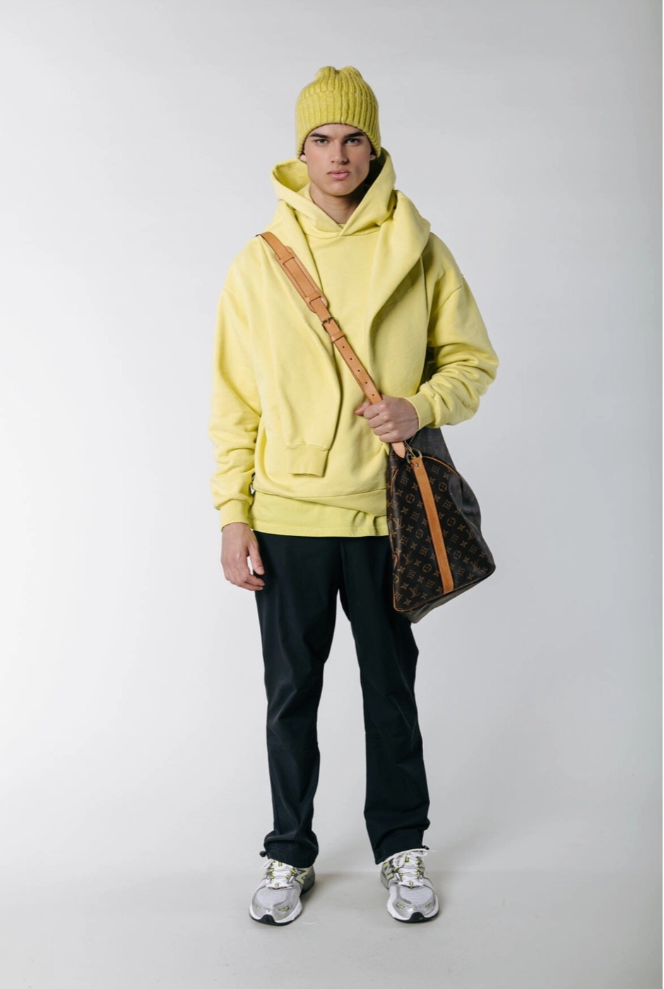 Moon yellow hoodie discount